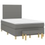 Cama box spring con colchón tela gris oscuro 120x200 cm de vidaXL, Camas y somieres - Ref: Foro24-3136982, Precio: 429,27 €, ...