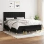 Boxspringbett mit schwarzer Stoffmatratze 180x200 cm von vidaXL, Betten und Lattenroste - Ref: Foro24-3137495, Preis: 666,04 ...