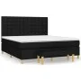 Boxspringbett mit schwarzer Stoffmatratze 180x200 cm von vidaXL, Betten und Lattenroste - Ref: Foro24-3137495, Preis: 666,04 ...