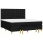 Boxspringbett mit schwarzer Stoffmatratze 180x200 cm von vidaXL, Betten und Lattenroste - Ref: Foro24-3137495, Preis: 666,04 ...