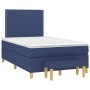 Cama box spring con colchón tela azul 120x200 cm de vidaXL, Camas y somieres - Ref: Foro24-3137067, Precio: 439,44 €, Descuen...
