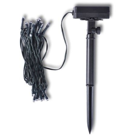 Solar LED Cadena 24 Luces 3,8M 2 Piezas de vidaXL, Luces de Navidad - Ref: Foro24-40873, Precio: 22,19 €, Descuento: %