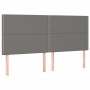 Cama box spring con colchón tela gris oscuro 200x200 cm de vidaXL, Camas y somieres - Ref: Foro24-3137102, Precio: 704,92 €, ...