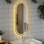 Espejo de baño LED ovalado 100x45 cm en Espejos | Comprar online en Foru.es