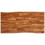 Mesa de comedor con borde vivo madera maciza acacia 180x90x75cm en Mesas de comedor | Comprar online en Foru.es