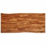 Mesa de comedor con borde vivo madera maciza acacia 200x90x75cm en Mesas de comedor | Comprar online en Foru.es