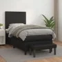 Boxspringbett mit schwarzer Kunstledermatratze 80x200 cm von vidaXL, Betten und Lattenroste - Ref: Foro24-3137509, Preis: 328...