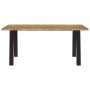 Mesa de comedor madera maciza de acacia 150x90x75 cm en Mesas de comedor | Comprar online en Foru.es