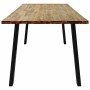 Mesa de comedor madera maciza de acacia 200x90x75 cm en Mesas de comedor | Comprar online en Foru.es