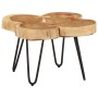 Mesa de centro 4 troncos madera maciza acacia 36 cm en Mesas de centro | Comprar online en Foru.es
