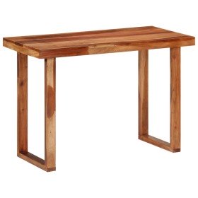 Mesa de comedor madera maciza de acacia 110x50x76 cm en Mesas de comedor | Comprar online en Foru.es