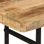 Mesa consola madera maciza de mango y hierro 112x36x76 cm en Mesas auxiliares | Comprar online en Foru.es