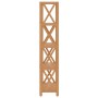Estantería de 5 niveles madera maciza de roble 80x30x146 cm en Librerías y estanterías | Comprar online en Foru.es