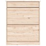Mueble zapatero ALTA madera maciza de pino 77x35x96 cm en Zapateros y organizadores de calzado | Comprar online en Foru.es