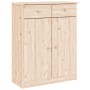 Mueble zapatero ALTA madera maciza de pino 77x35x96 cm en Zapateros y organizadores de calzado | Comprar online en Foru.es