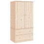 Armario ALTA madera maciza pino 90x55x170 cm en Armarios roperos | Comprar online en Foru.es