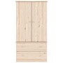Armario ALTA madera maciza pino 90x55x170 cm en Armarios roperos | Comprar online en Foru.es