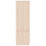 Armario ALTA madera maciza pino 90x55x170 cm en Armarios roperos | Comprar online en Foru.es