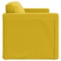 Sofá cama suelo 2 en 1 terciopelo amarillo oscuro 122x204x55 cm en Sofás | Comprar online en Foru.es
