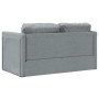Sofá cama de suelo 2 en 1 tela gris claro 112x174x55 cm en Sofás | Comprar online en Foru.es