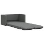 Sofá cama de suelo 2 en 1 tela gris oscuro 112x174x55 cm en Sofás | Comprar online en Foru.es