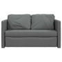 Sofá cama de suelo 2 en 1 tela gris oscuro 112x174x55 cm en Sofás | Comprar online en Foru.es