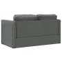 Sofá cama de suelo 2 en 1 tela gris oscuro 112x174x55 cm en Sofás | Comprar online en Foru.es