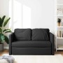 Sofá cama de suelo 2 en 1 tela negro 112x174x55 cm en Sofás | Comprar online en Foru.es
