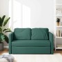 Sofá cama de suelo 2 en 1 tela verde oscuro 112x174x55 cm en Sofás | Comprar online en Foru.es
