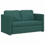 Sofá cama de suelo 2 en 1 tela verde oscuro 112x174x55 cm en Sofás | Comprar online en Foru.es