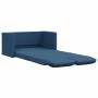 Sofá cama de suelo 2 en 1 tela azul 112x174x55 cm en Sofás | Comprar online en Foru.es