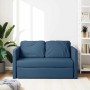 Sofá cama de suelo 2 en 1 tela azul 112x174x55 cm en Sofás | Comprar online en Foru.es