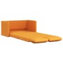 Sofá cama de suelo 2 en 1 tela amarillo oscuro 112x174x55 cm en Sofás | Comprar online en Foru.es
