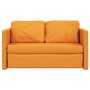 Sofá cama de suelo 2 en 1 tela amarillo oscuro 112x174x55 cm en Sofás | Comprar online en Foru.es