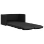 Sofá cama de suelo 2 en 1 cuero sintético negro 112x174x55 cm en Sofás | Comprar online en Foru.es