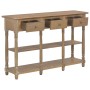 Mesa consola de madera de ingeniería 110x30x76 cm en Mesas consola | Comprar online en Foru.es