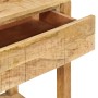 Mesa consola con 2 cajones madera maciza de mango 110x35x75 cm en Mesas auxiliares | Comprar online en Foru.es