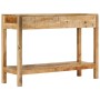 Mesa consola con 2 cajones madera maciza de mango 110x35x75 cm en Mesas auxiliares | Comprar online en Foru.es