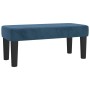 Cama box spring con colchón terciopelo azul oscuro 90x190 cm de vidaXL, Camas y somieres - Ref: Foro24-3137939, Precio: 379,2...