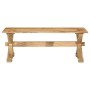 Mesa de centro madera maciza de mango 110x52x40 cm en Mesas de centro | Comprar online en Foru.es