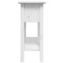 Mesa consola BODO madera maciza de pino blanco 91x35x74 cm en Mesas auxiliares | Comprar online en Foru.es