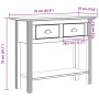 Mesa consola BODO madera maciza de pino marrón 91x35x74 cm en Mesas auxiliares | Comprar online en Foru.es