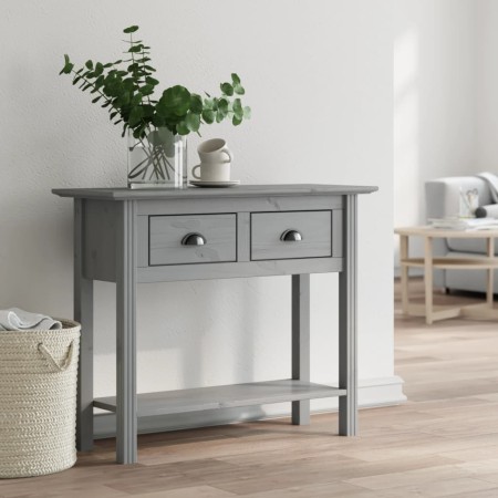 Mesa consola BODO madera maciza de pino gris 91x35x74 cm en Mesas auxiliares | Comprar online en Foru.es
