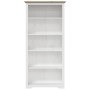 Librería BODO 5 estantes madera maciza pino marrón 82x40x173 cm en Librerías y estanterías | Comprar online en Foru.es