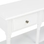 Mesa consola madera de ingeniería blanca 110x30x76 cm en Mesas consola | Comprar online en Foru.es