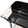 Barbacoa de carbón con ruedas de vidaXL, Barbacoas - Ref: Foro24-45367, Precio: 69,28 €, Descuento: %
