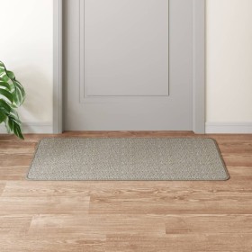 Alfombra de pasillo con aspecto de sisal platina 50x100 cm en Alfombras | Comprar online en Foru.es
