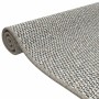Alfombra de pasillo con aspecto de sisal platina 50x150 cm en Alfombras | Comprar online en Foru.es