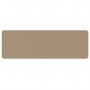 Alfombra de pasillo con aspecto de sisal color arena 50x150 cm en Alfombras | Comprar online en Foru.es