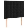 Box spring bed with black velvet mattress 120x200 cm by vidaXL, Beds and slatted bases - Ref: Foro24-3138075, Price: 439,24 €...